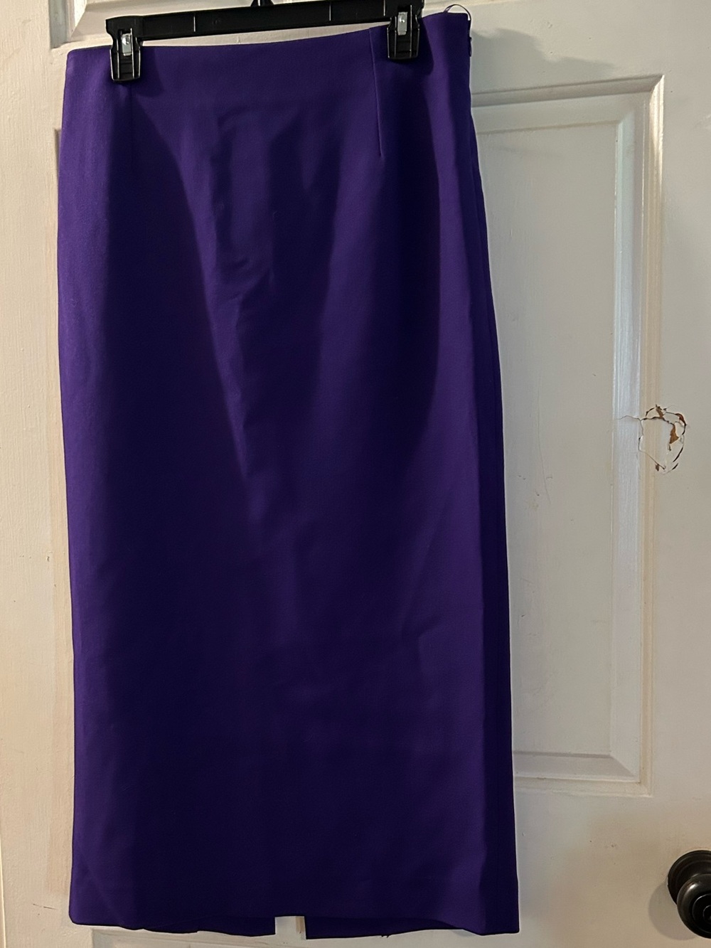 Zara Deep Purple Pencil Skirt